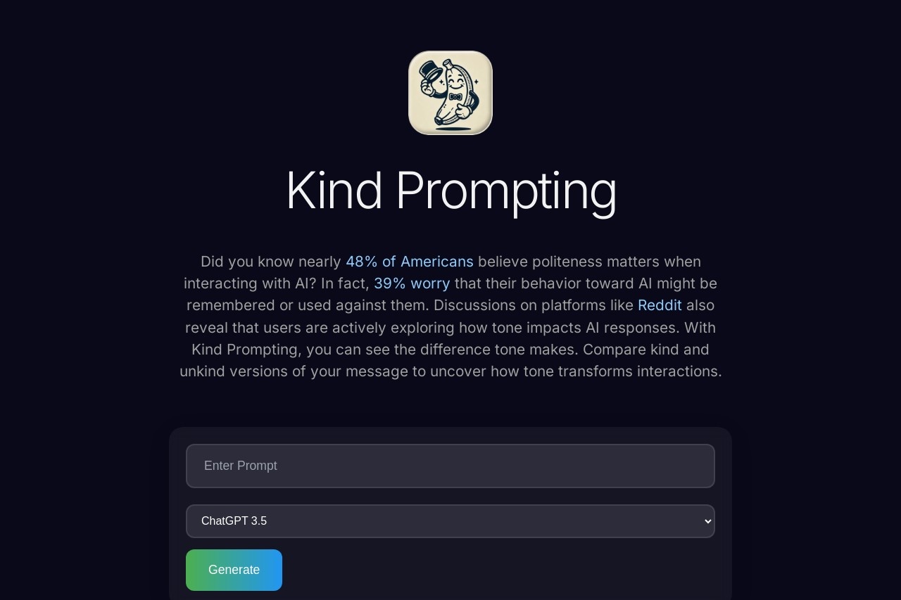 Kind Prompting
