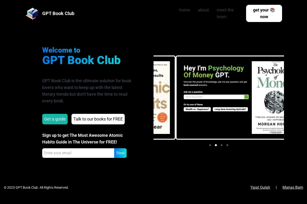 GPT Book Club