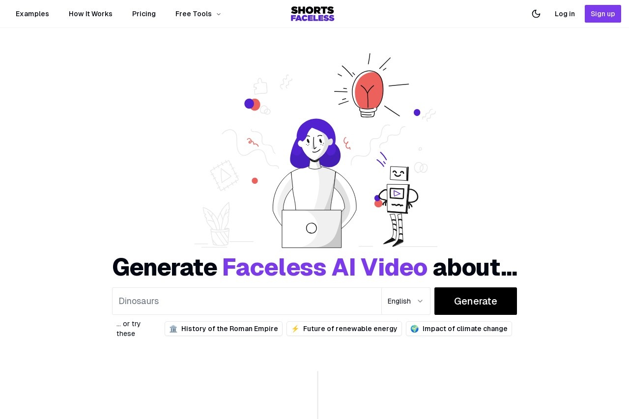 Faceless Video Shorts