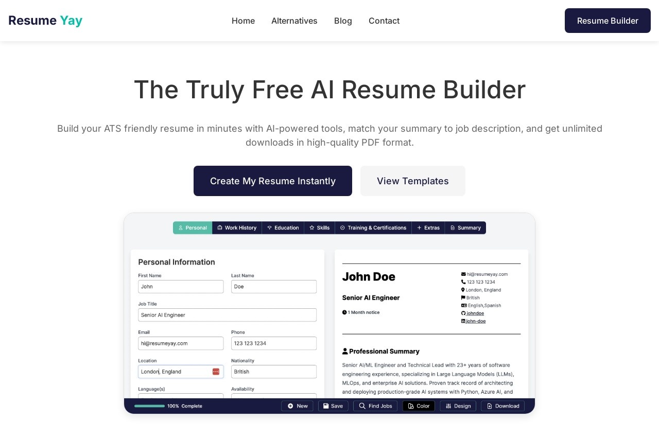 Resume Yay
