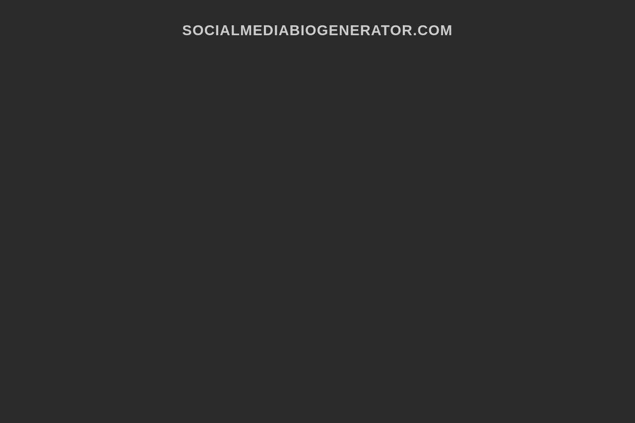 Social Media Bio Generator