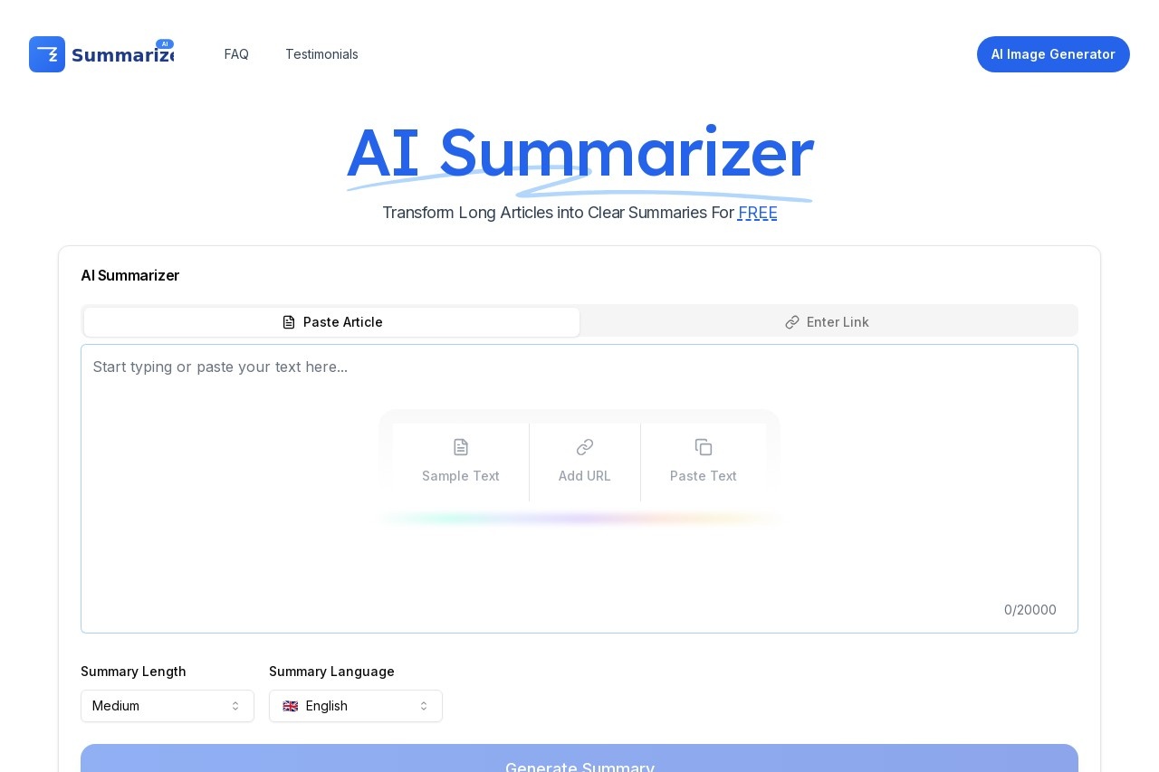 AI Summarizer