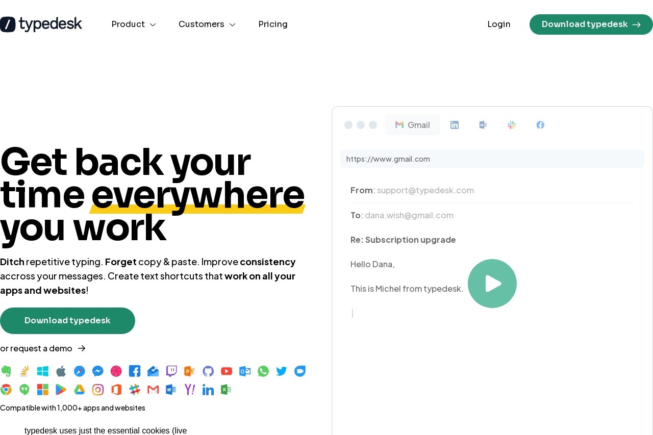 typedesk