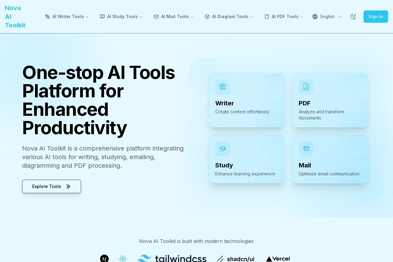 Nova AI Toolkit
