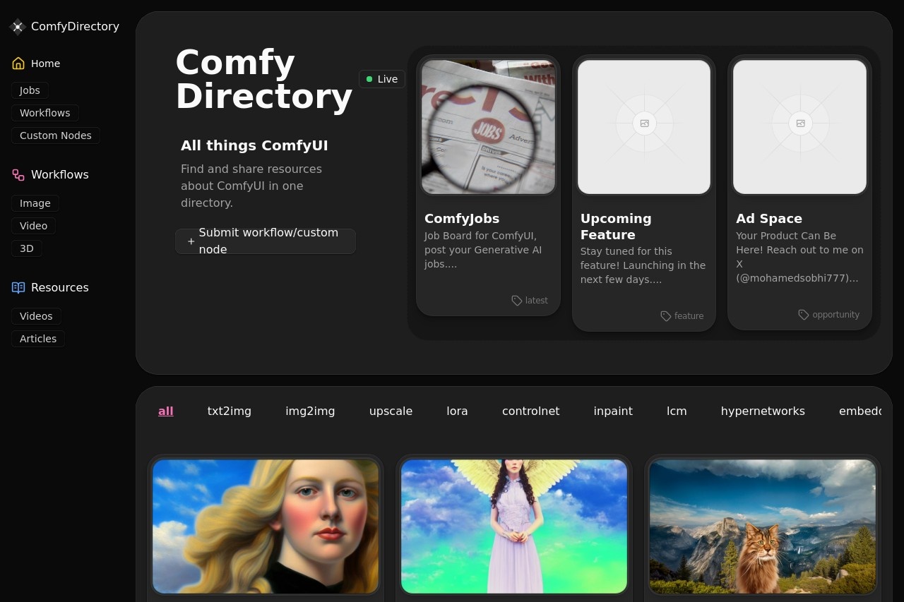 Comfy Directory
