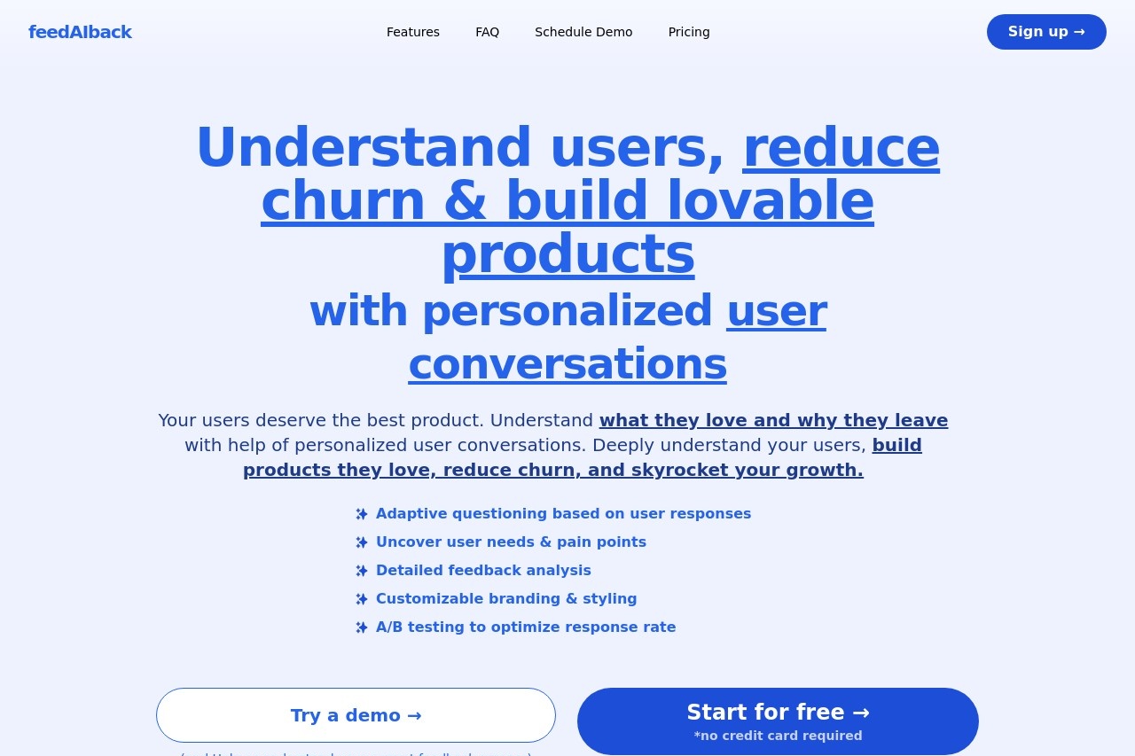 FeedAIback