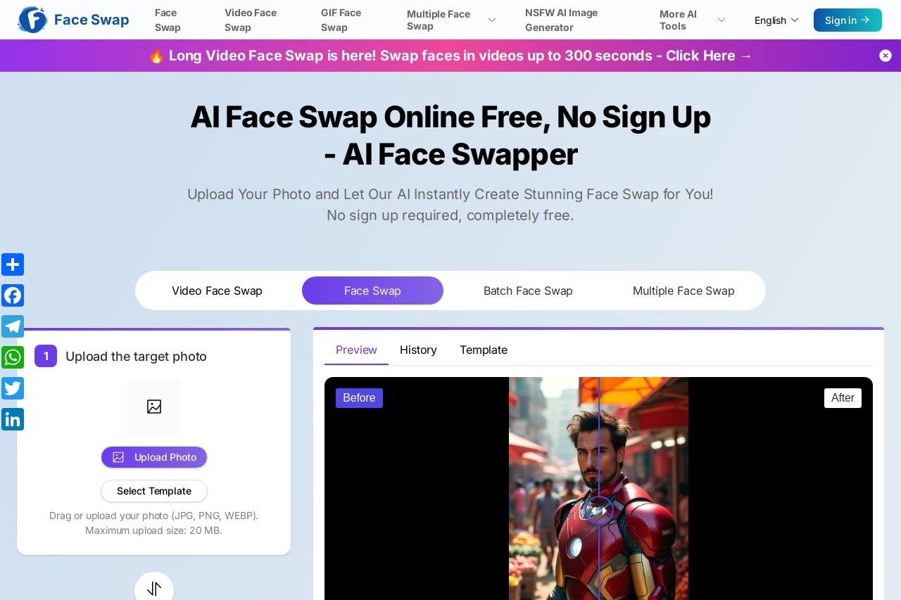 AI Face Swapper