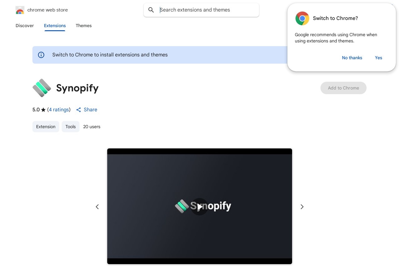 Synopify