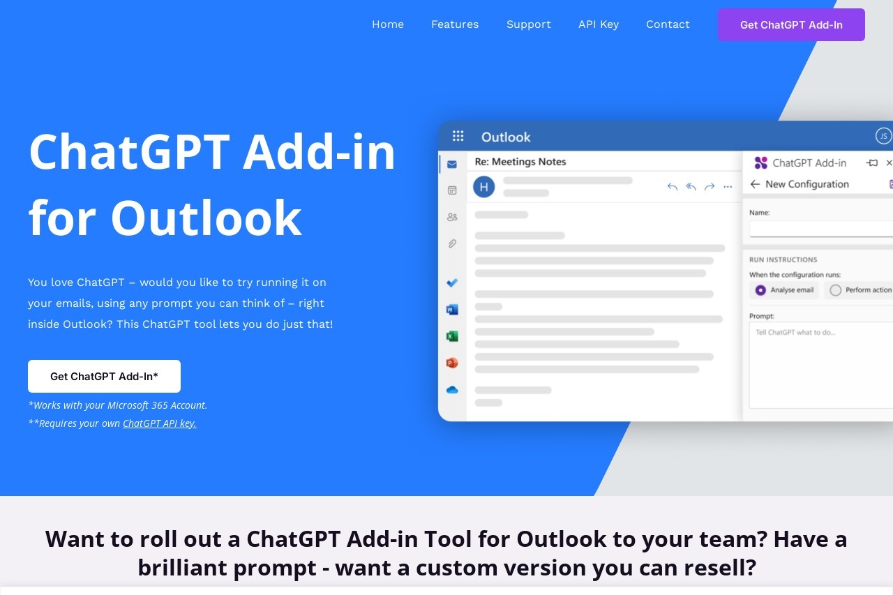 ChatGPT for Outlook