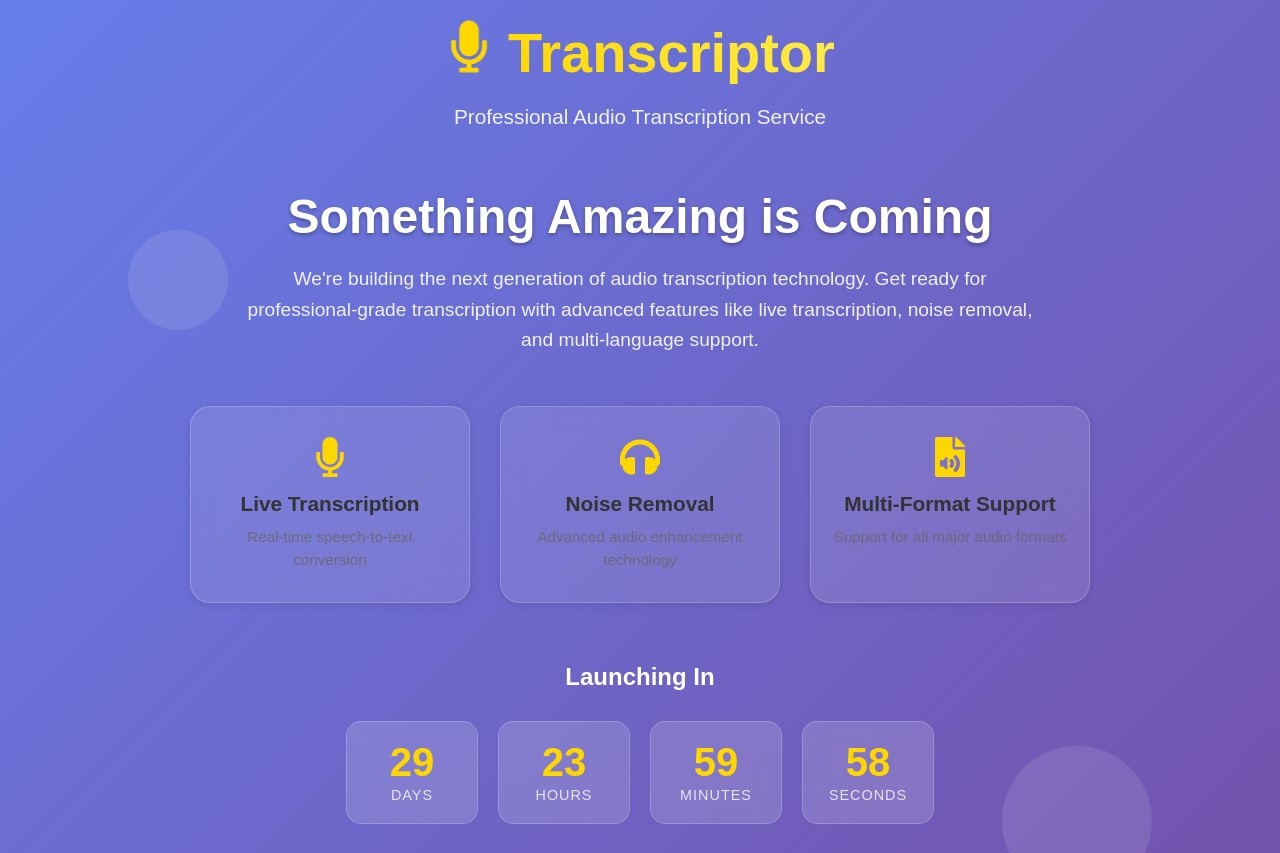 Transcribe