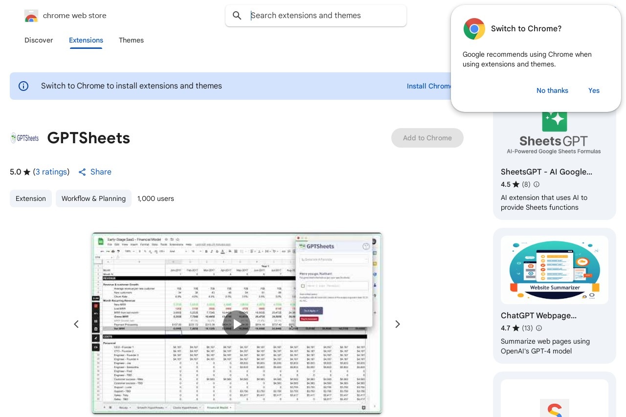 GPTSheets