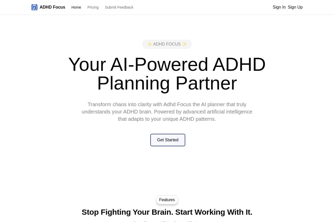 ADHD Focus