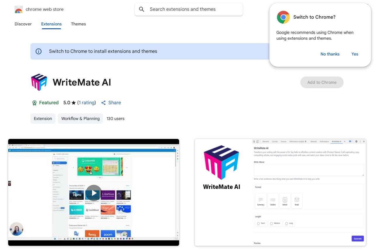 WriteMate AI