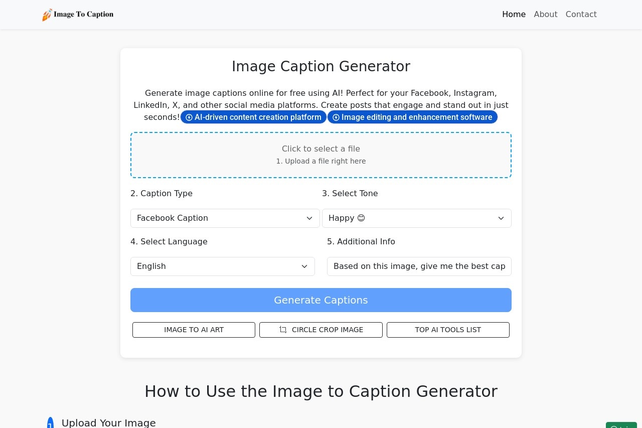 Image Caption Generator