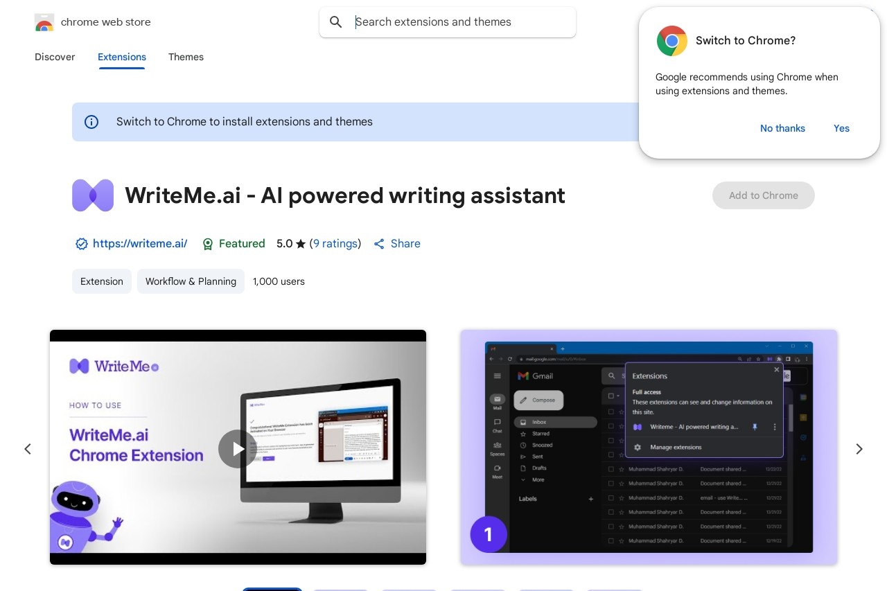 WriteMe.ai