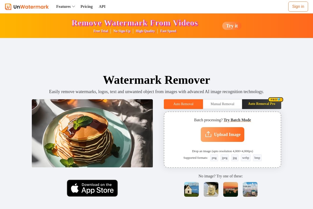 Unwatermark AI
